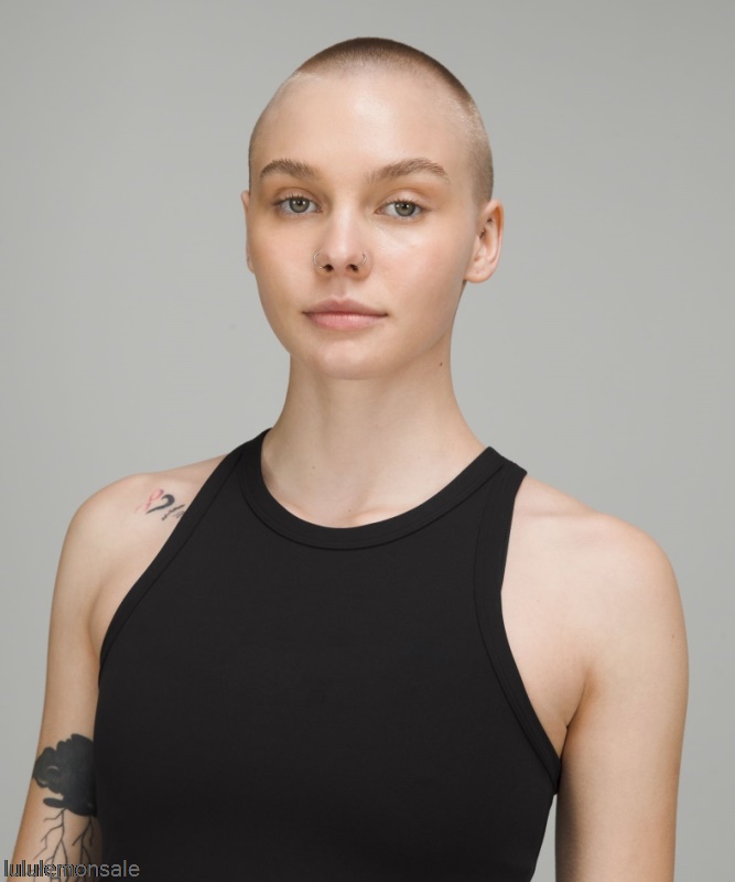 Lululemon Damen DELULU564 | Align Hüftlanges Tanktop Mit Racerback Online Nur Schwarz